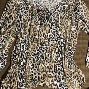 Chico’s Leopard Print Top